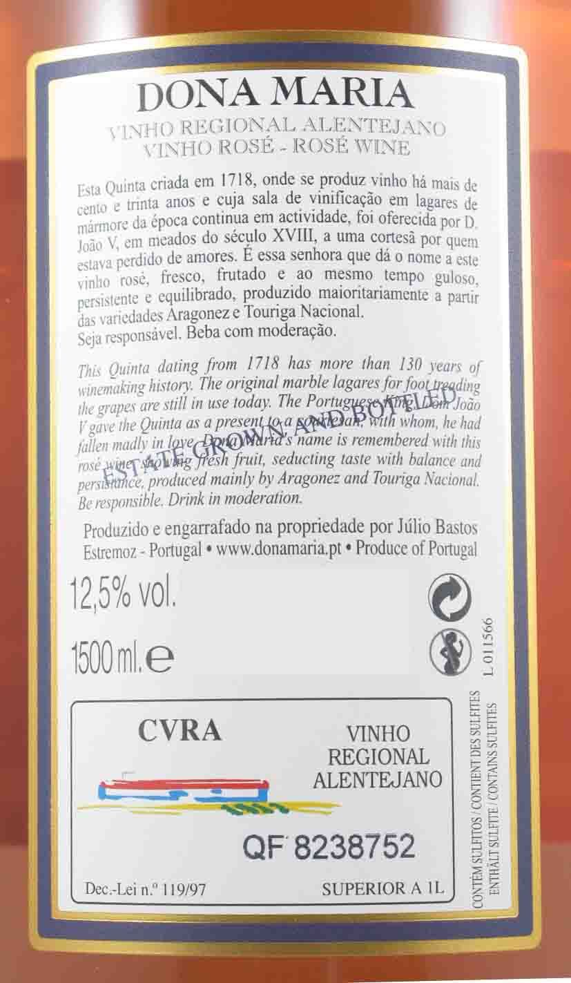 2014 Júlio Bastos Dona Maria rosé 1,5L