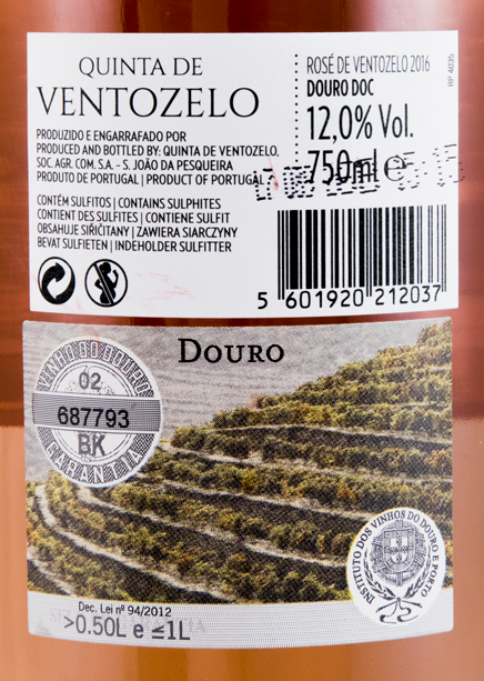 2016 Quinta de Ventozelo rosé