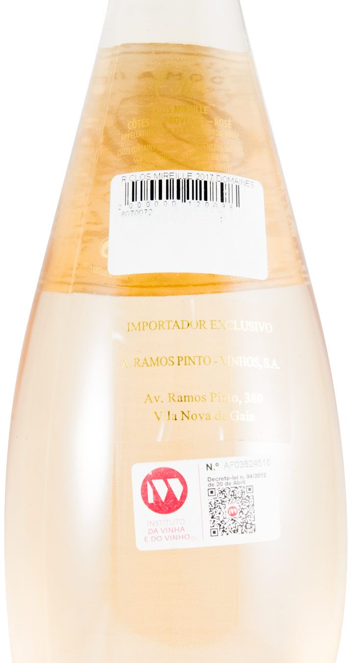 2017 Domaines Ott Clos Mireille Côtes de Provence rosé