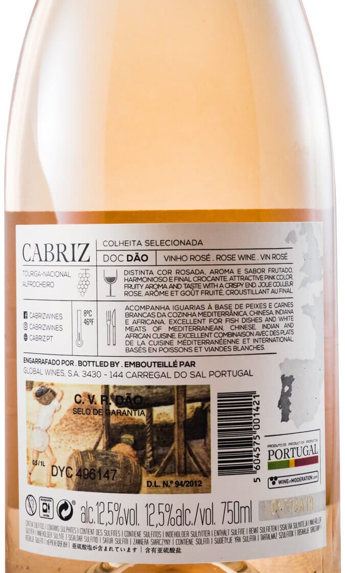 2018 Cabriz Colheita Selecionada rosé