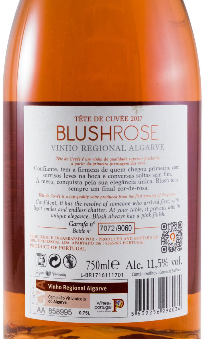 2017 Barranco Longo Blush rosé