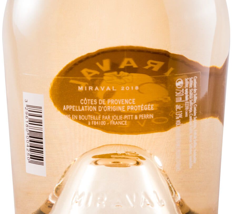 2018 Miraval Côtes de Provence rosé