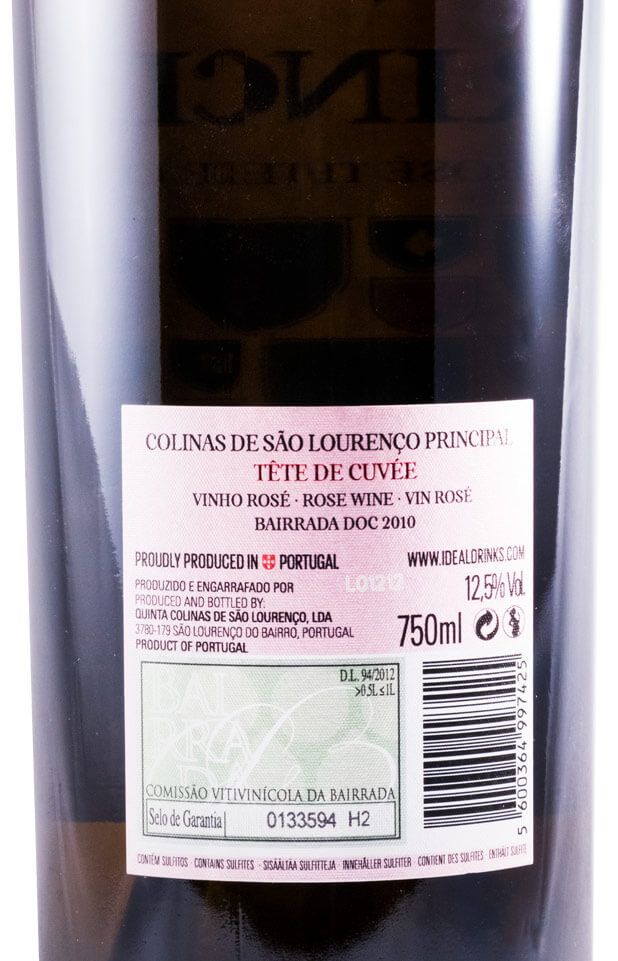 2010 Principal Téte de Cuvée rosé