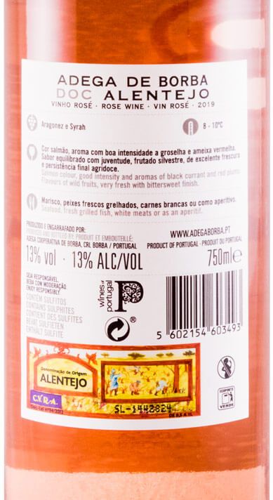 2019 Borba rosé