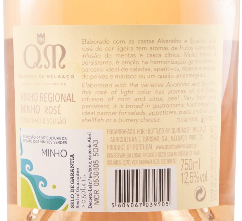 2019 Quintas de Melgaço QM rosé