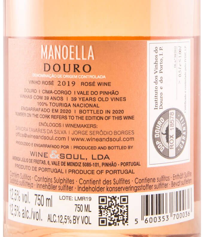 2019 Manoella rosé