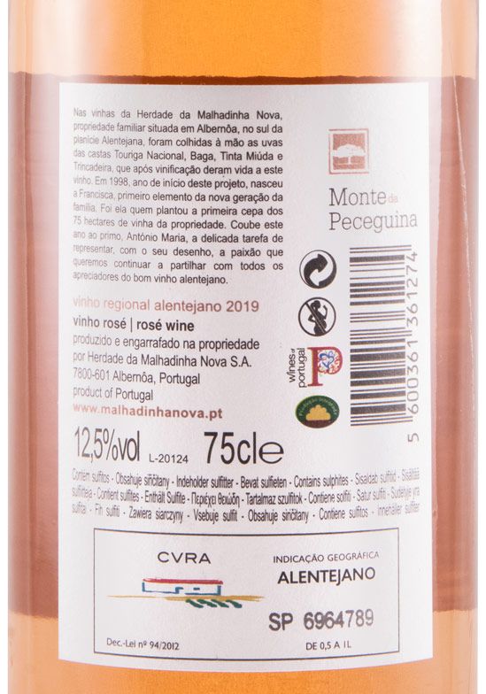 2019 Monte da Peceguina rosé