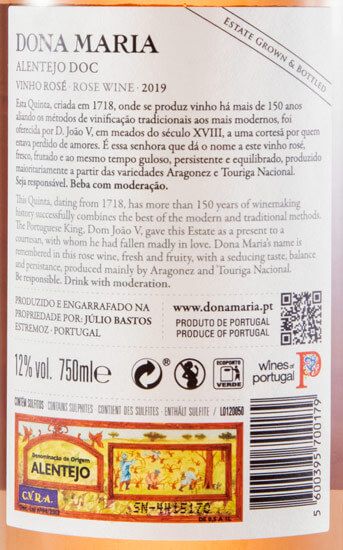 2019 Júlio Bastos Dona Maria rosé
