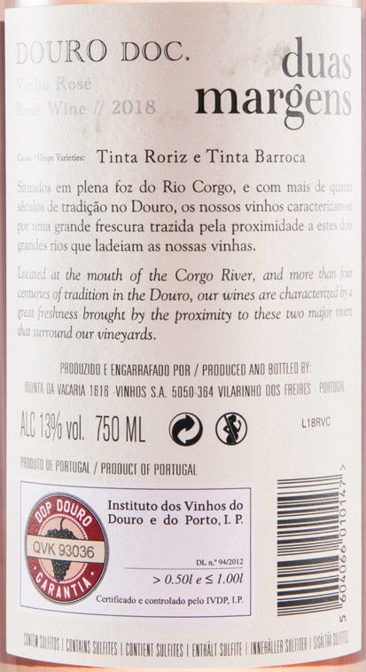2018 Duas Margens rosé