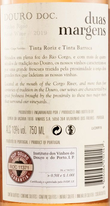 2019 Duas Margens rosé