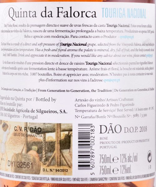 2018 Quinta da Falorca rosé