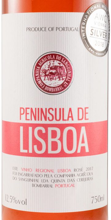 2017 Península de Lisboa rosé