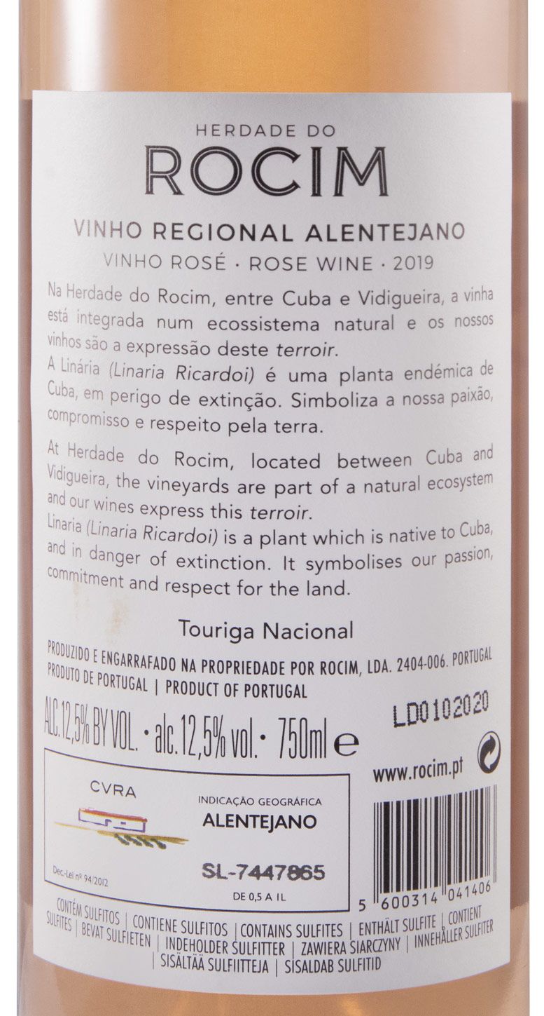 2019 Herdade do Rocim rosé