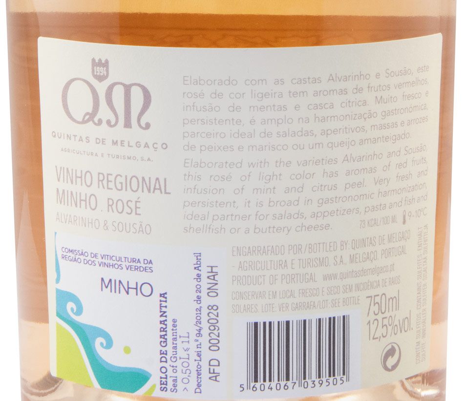2020 Quintas de Melgaço QM rosé