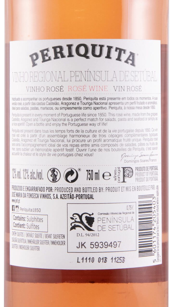 2020 José Maria da Fonseca Periquita rosé