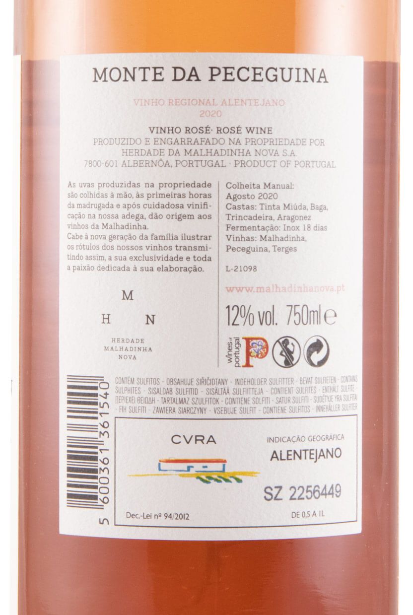 2020 Monte da Peceguina rosé