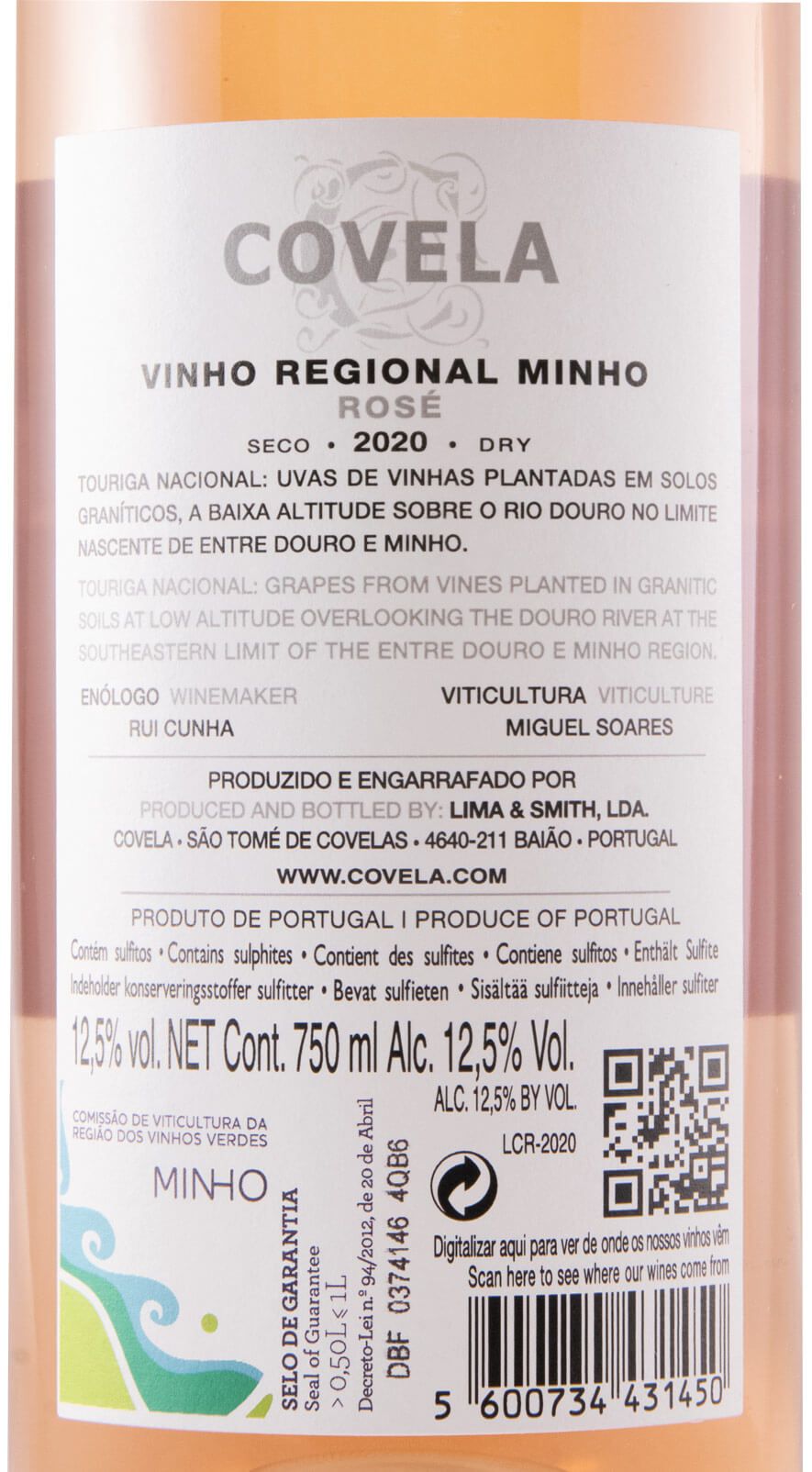 2020 Covela Touriga Nacional rosé