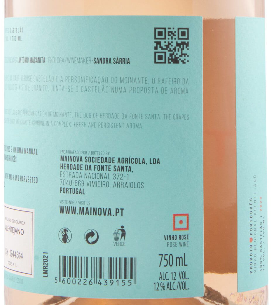 2020 Moinante rosé
