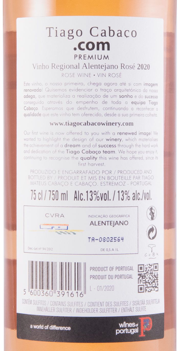 2020 Tiago Cabaço .Com rosé