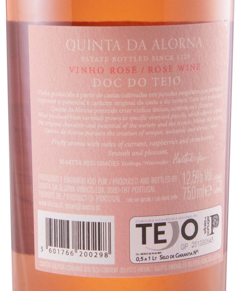 2020 Quinta da Alorna Touriga Nacional rosé