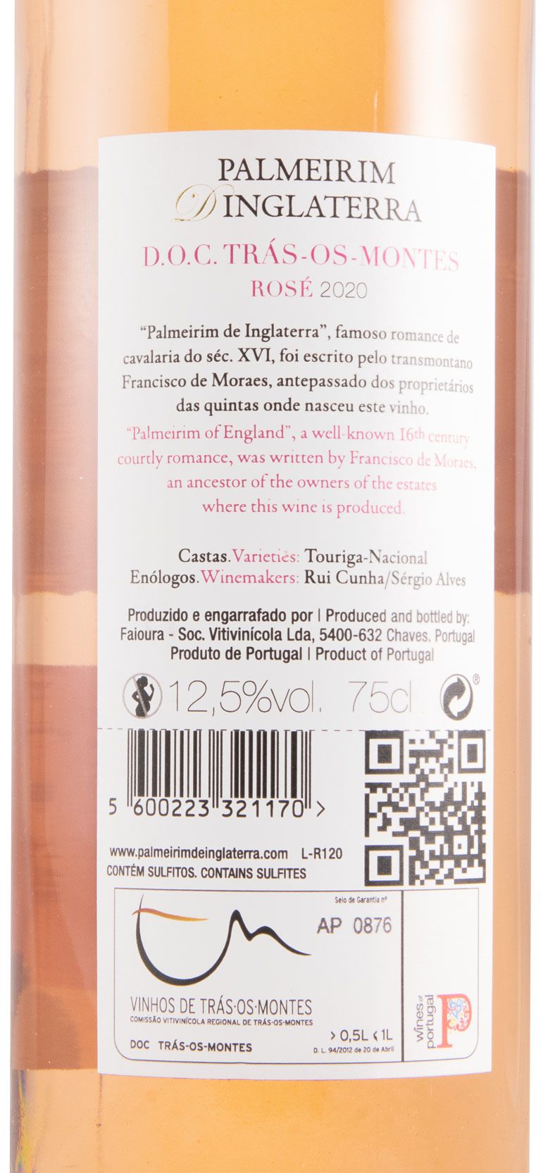 2020 Palmeirim d'Inglaterra rosé