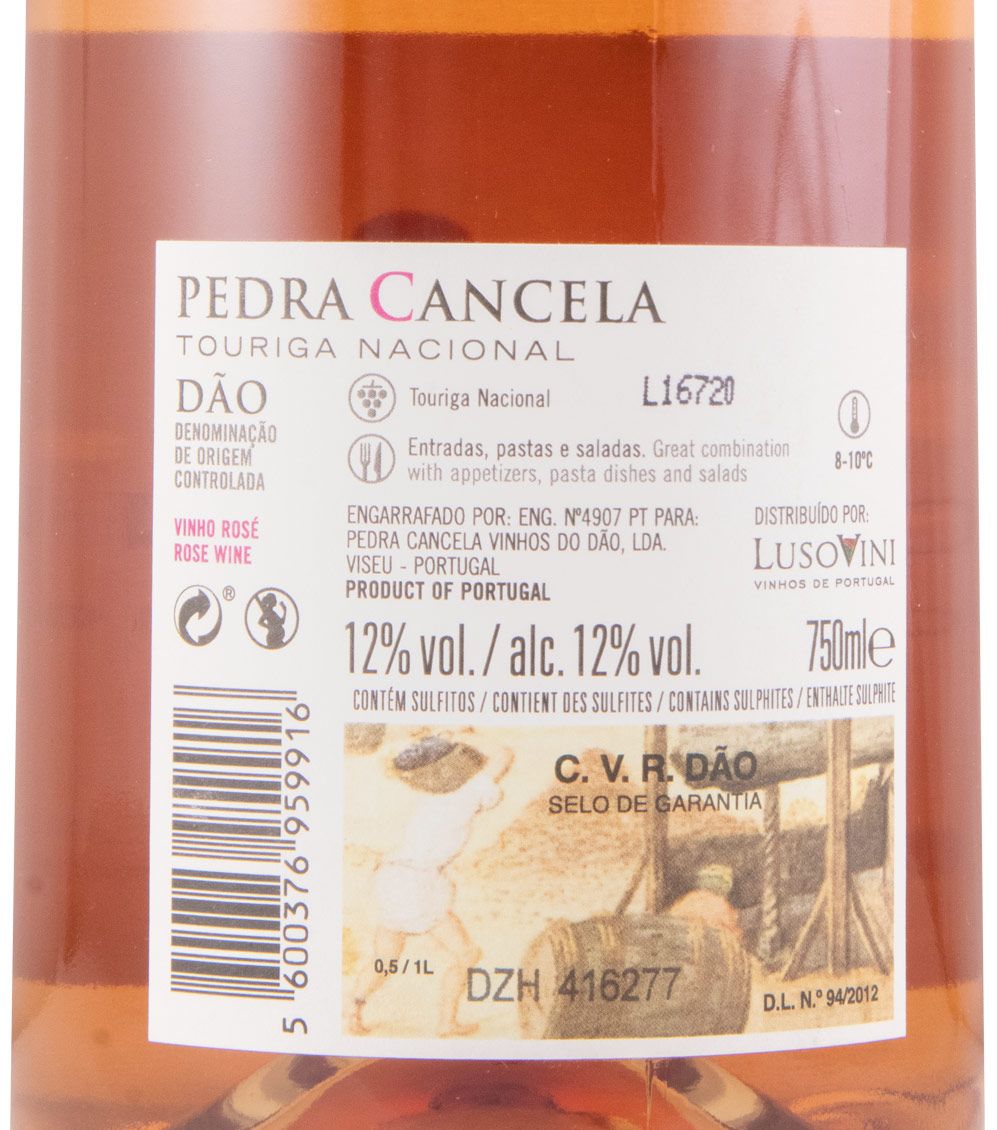 Pedra Cancela Touriga Nacional rosé