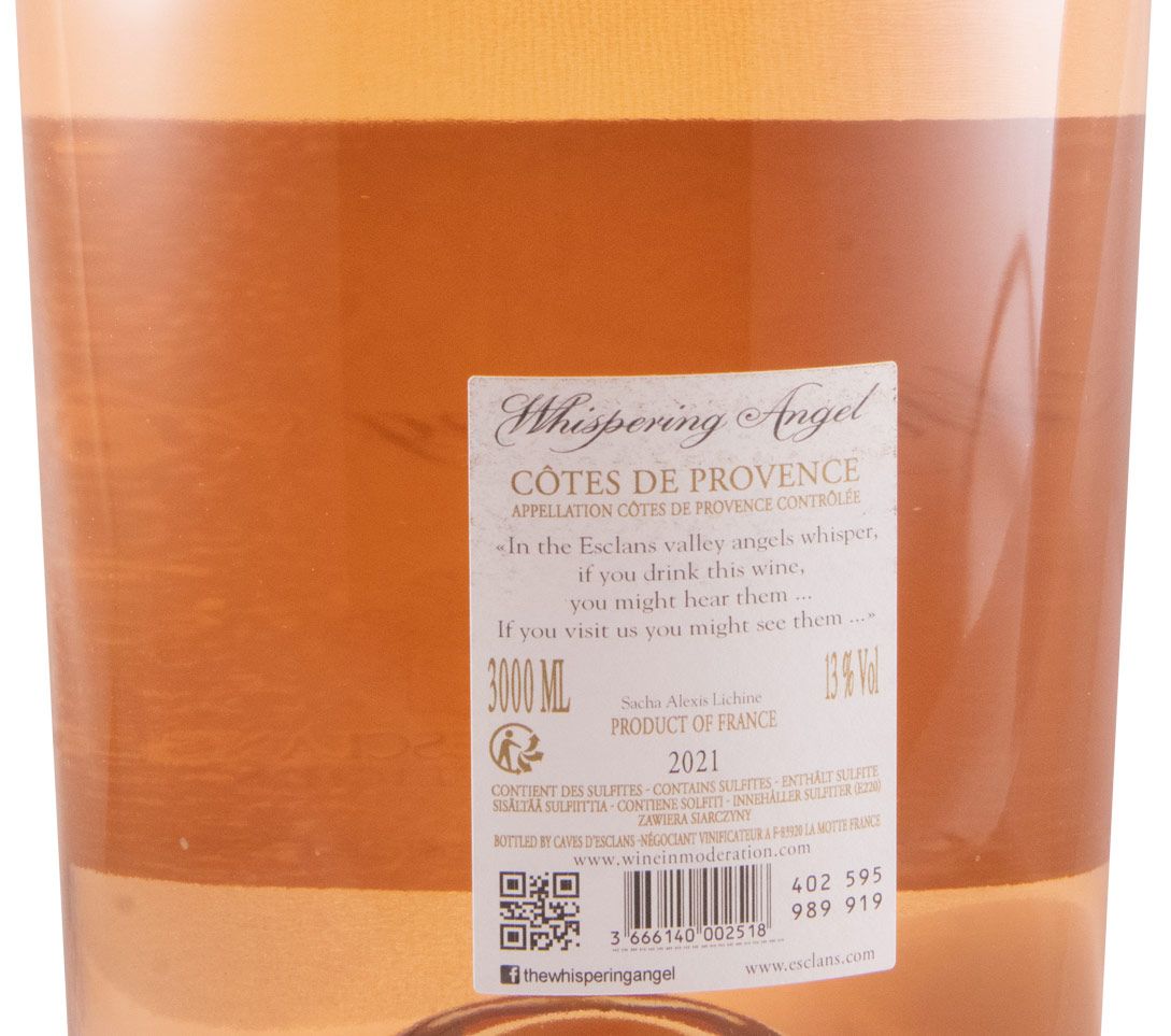 2021 Château d'Esclans Whispering Angel Côtes de Provence rosé 3L