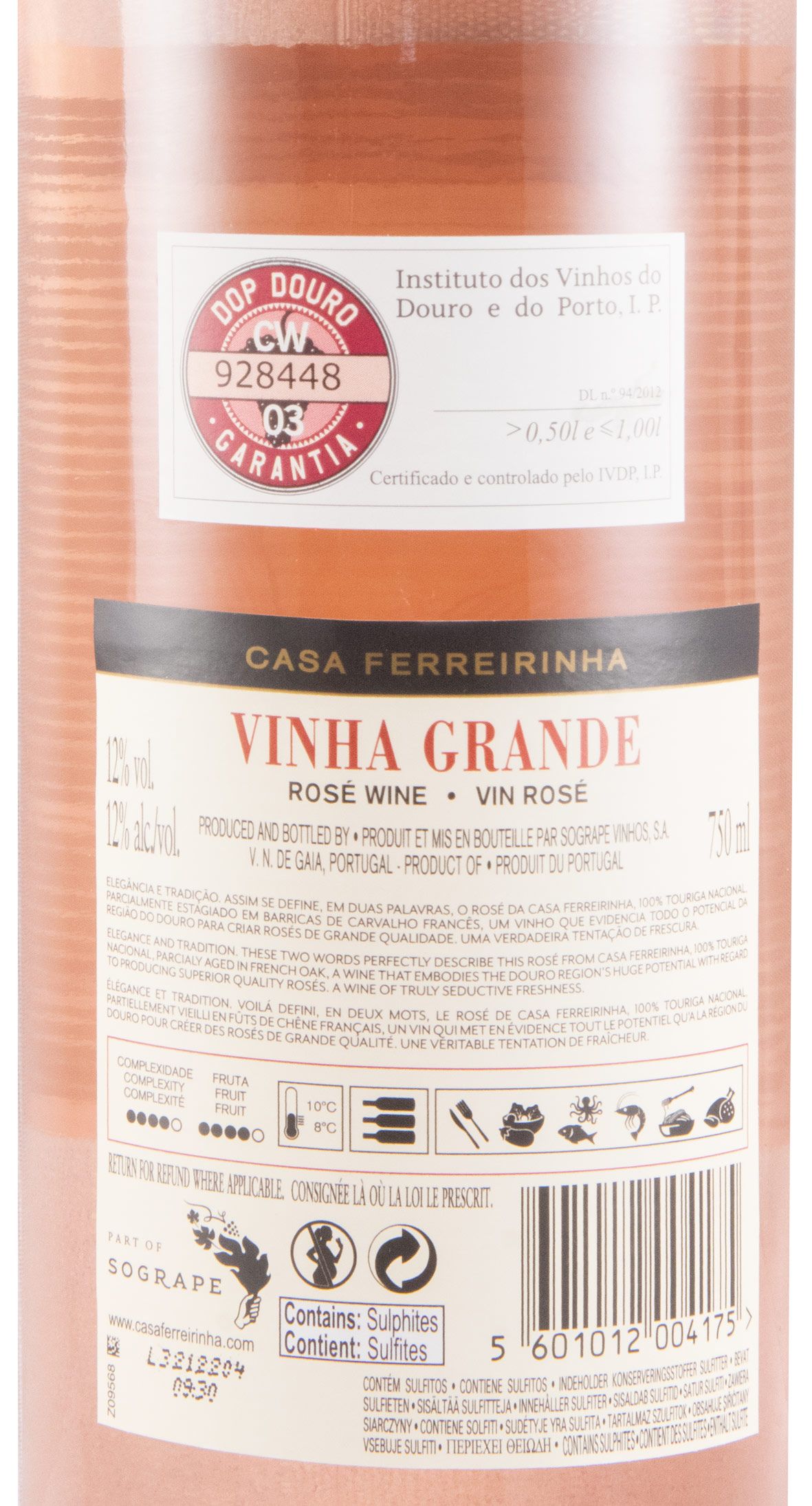 2021 Casa Ferreirinha Vinha Grande rosé