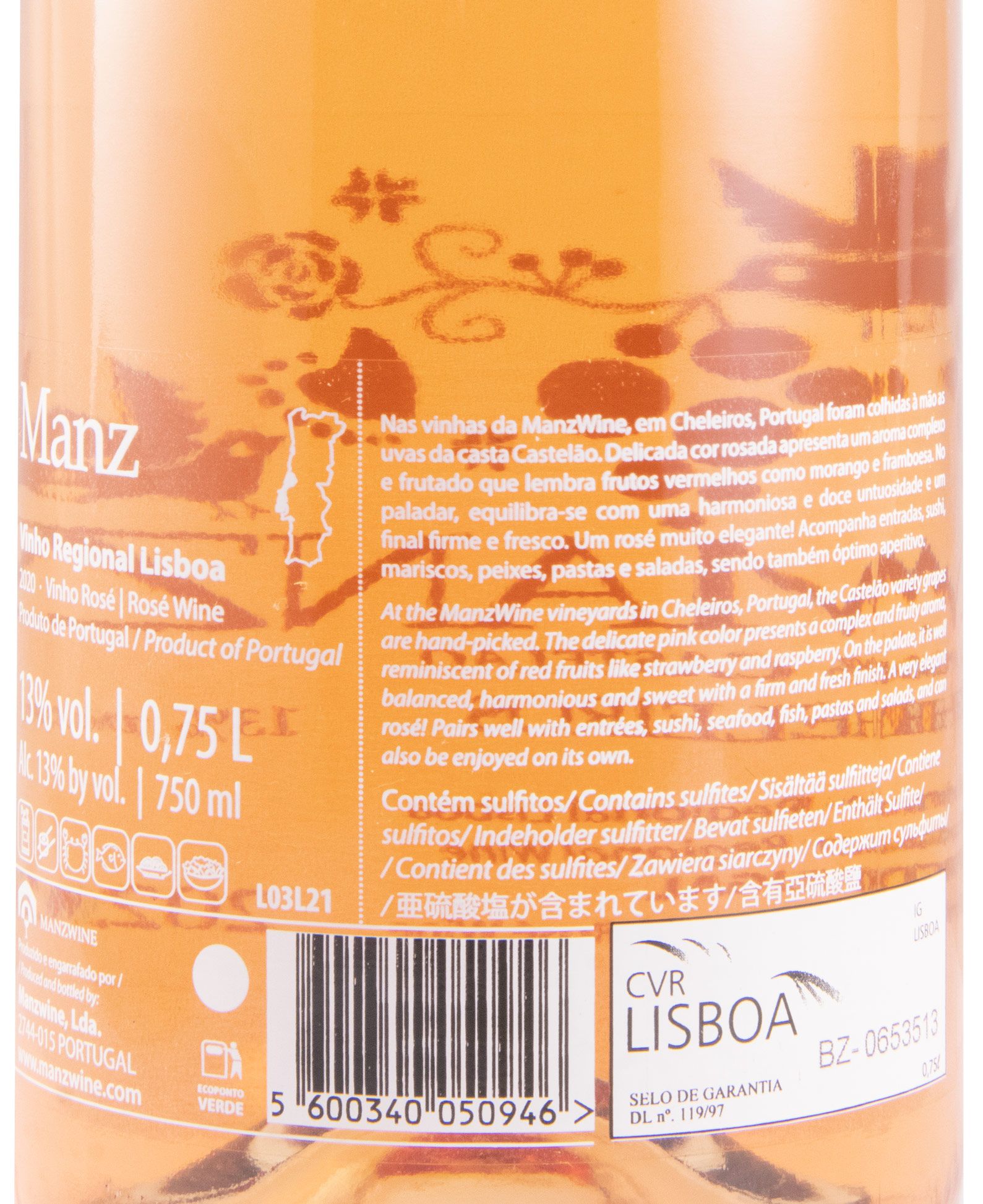 2020 Manz rosé