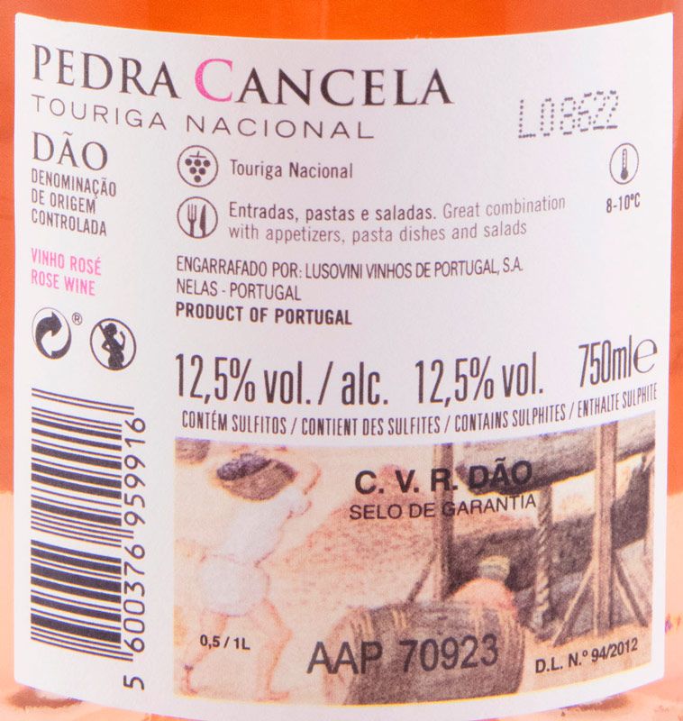 2021 Pedra Cancela Touriga Nacional rosé