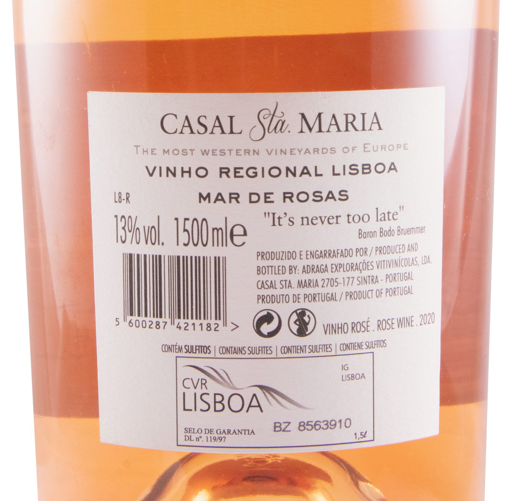 2020 Casal Sta. Maria 3000 Rosas rosé 1,5L