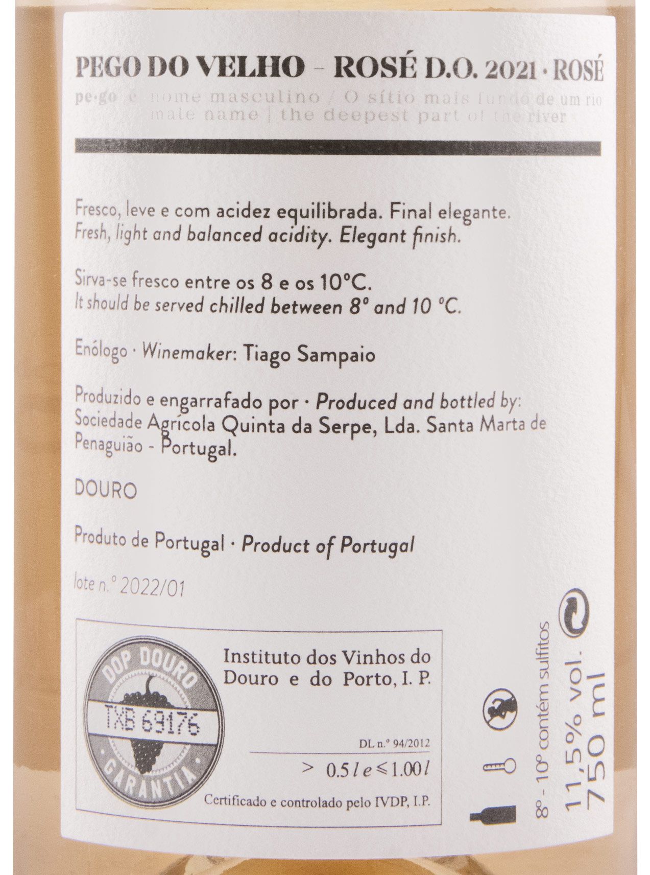 2021 Pego do Velho do Douro rosé