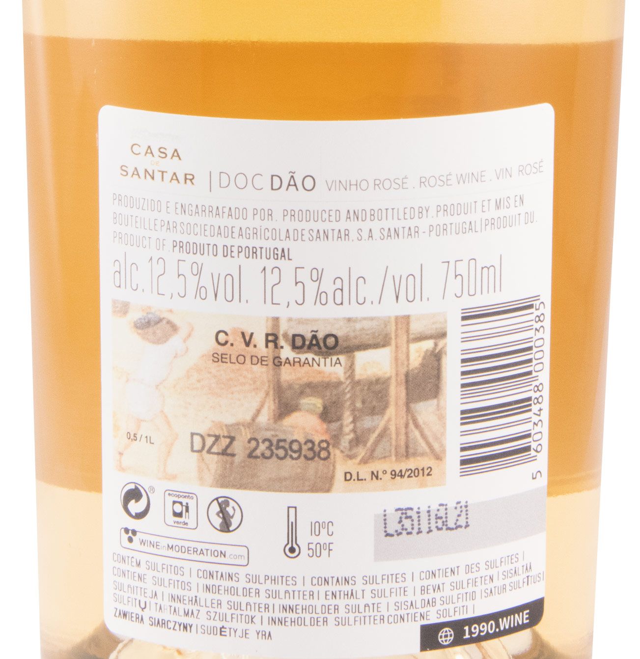 2020 Casa de Santar rosé