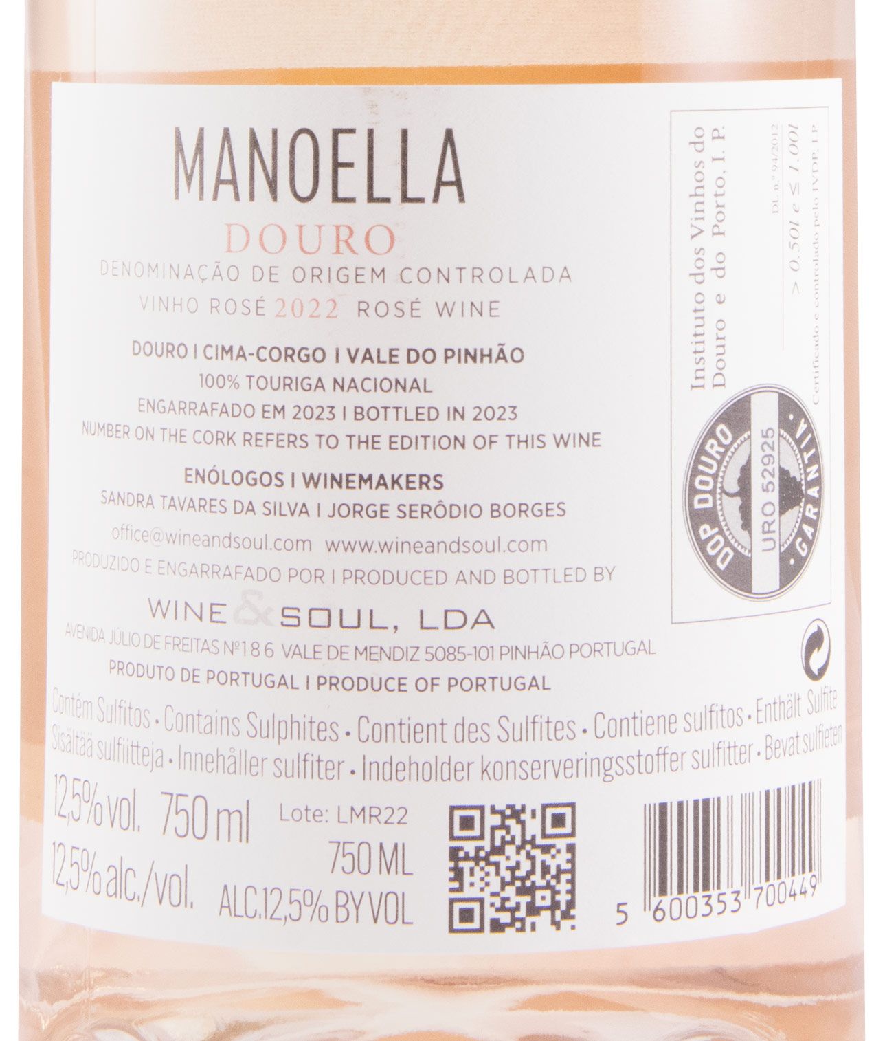 2022 Manoella rosé