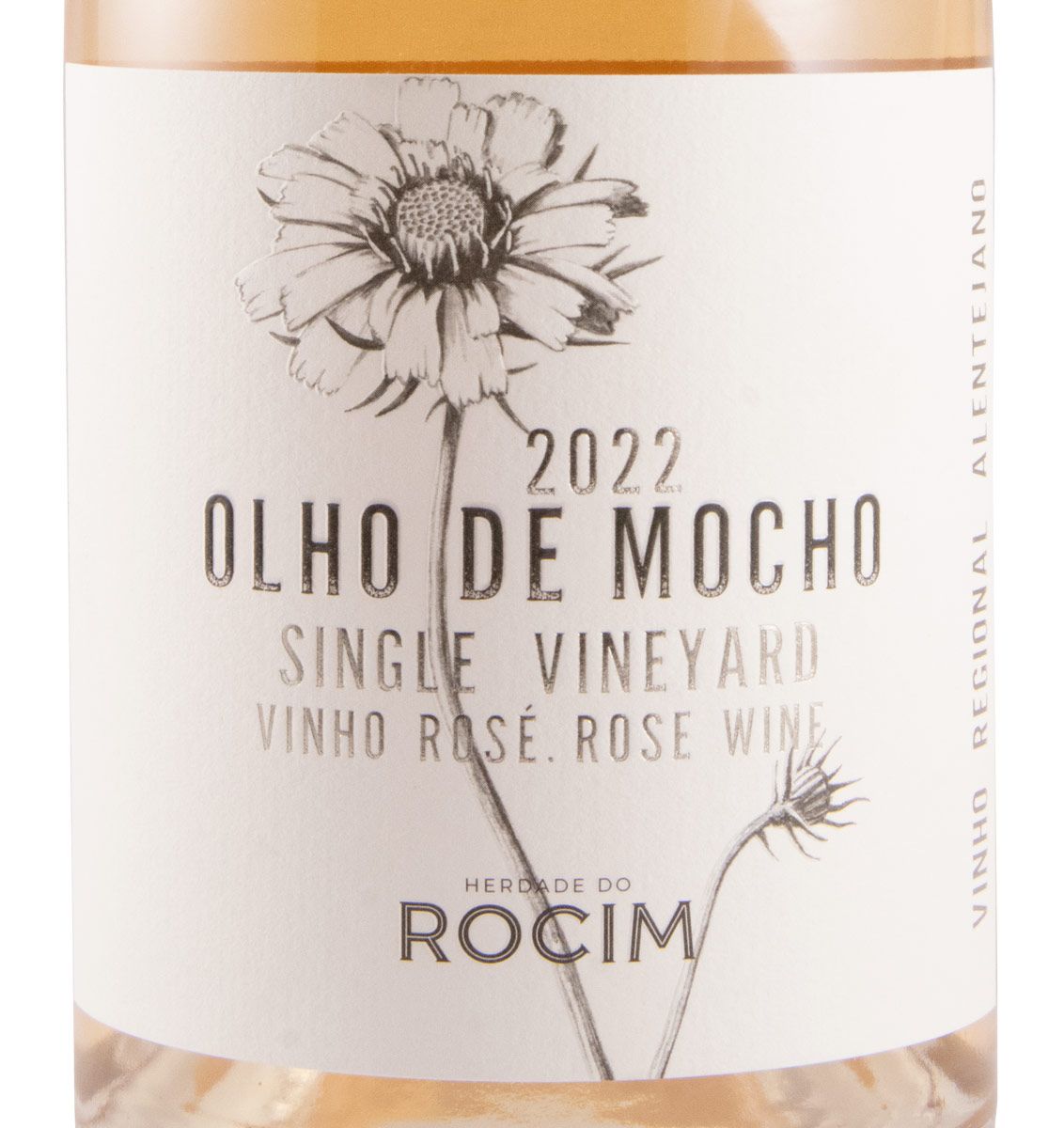 2022 Herdade do Rocim Olho de Mocho Reserva rosé (rótulo danificado)