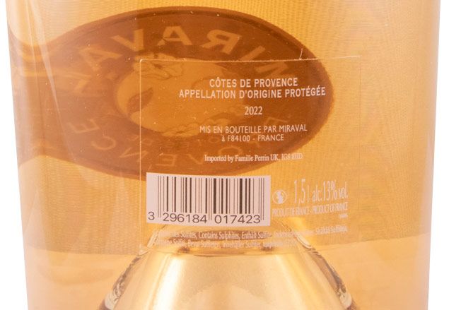 2022 Miraval Côtes de Provence rosé 1.5L