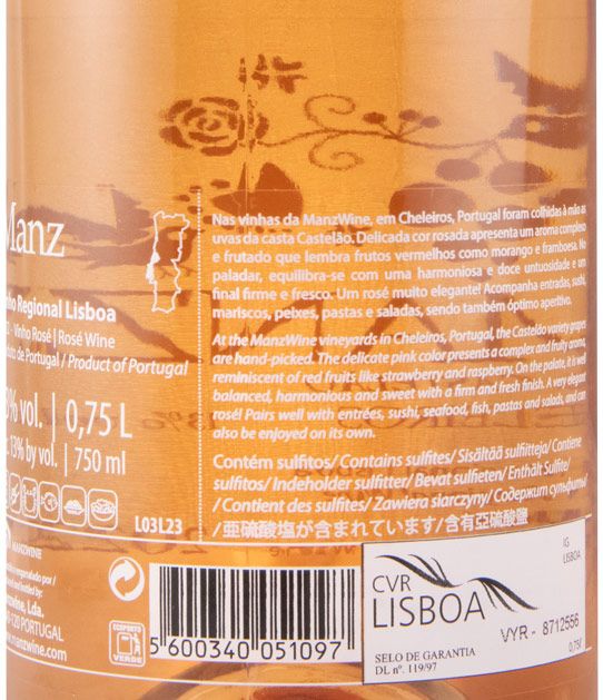 2022 Manz rosé