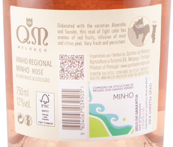 2023 Quintas de Melgaço QM rosé