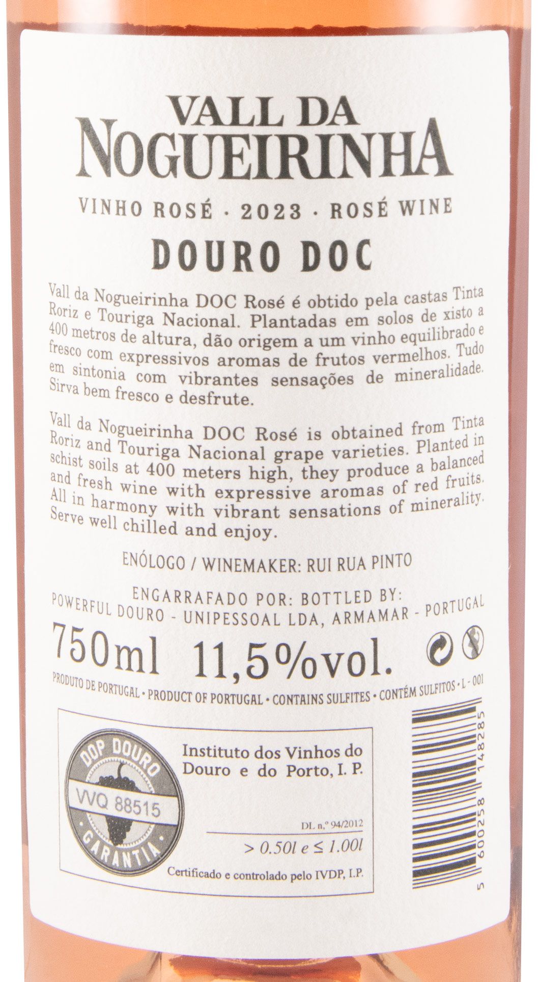 2023 Vall da Nogueirinha rosé