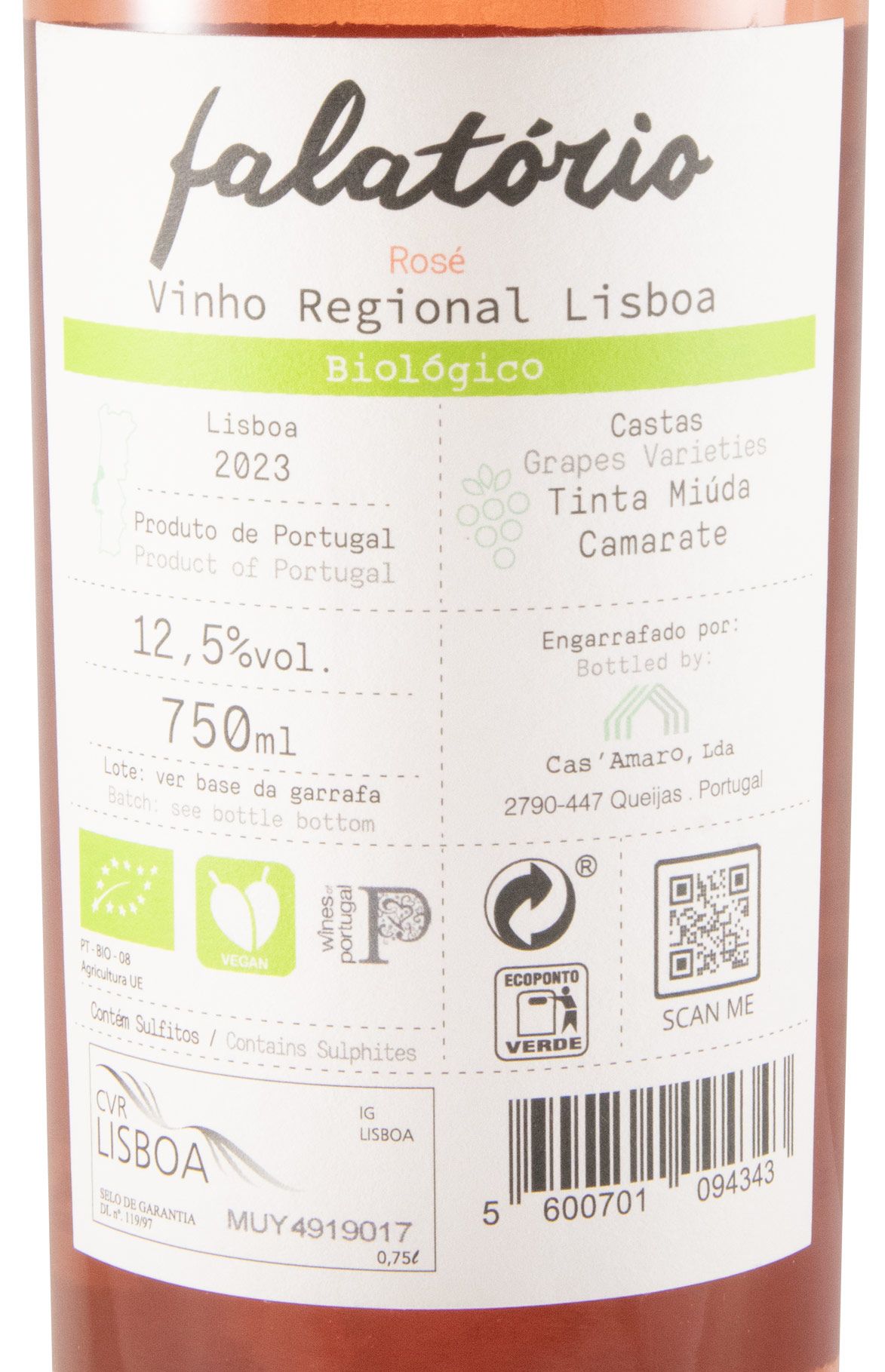 2023 Falatório biológico rosé