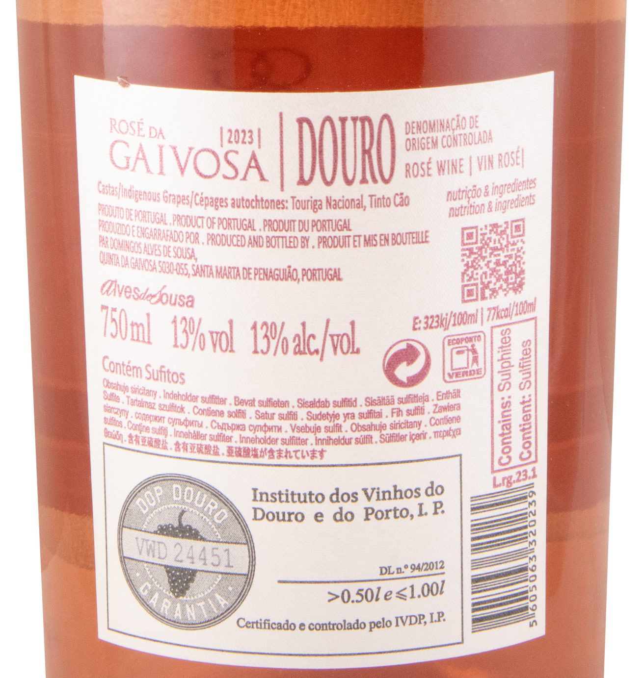 2023 Quinta da Gaivosa Rosé da Gaivosa rosé