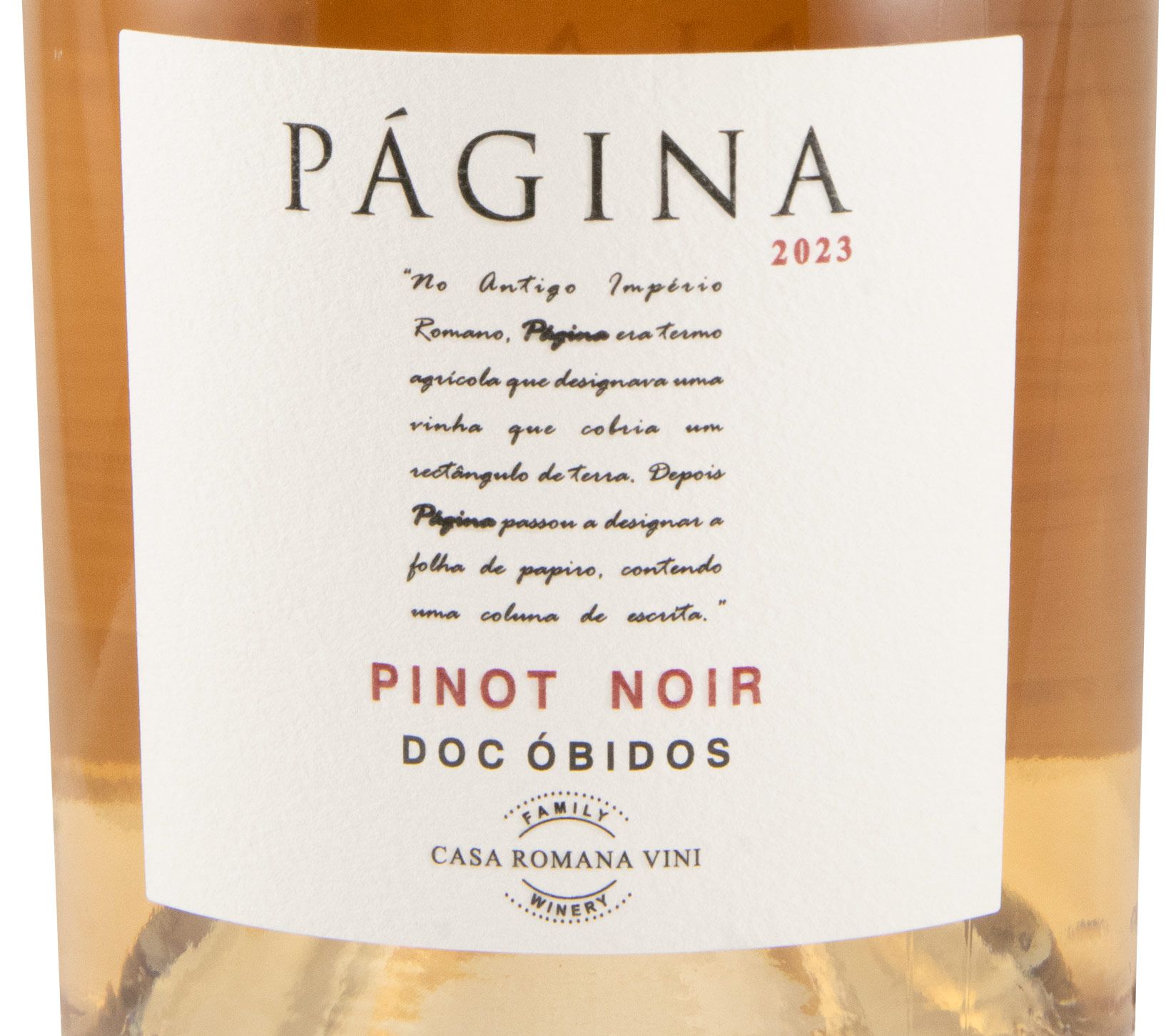 2023 Página Pinot Noir rosé