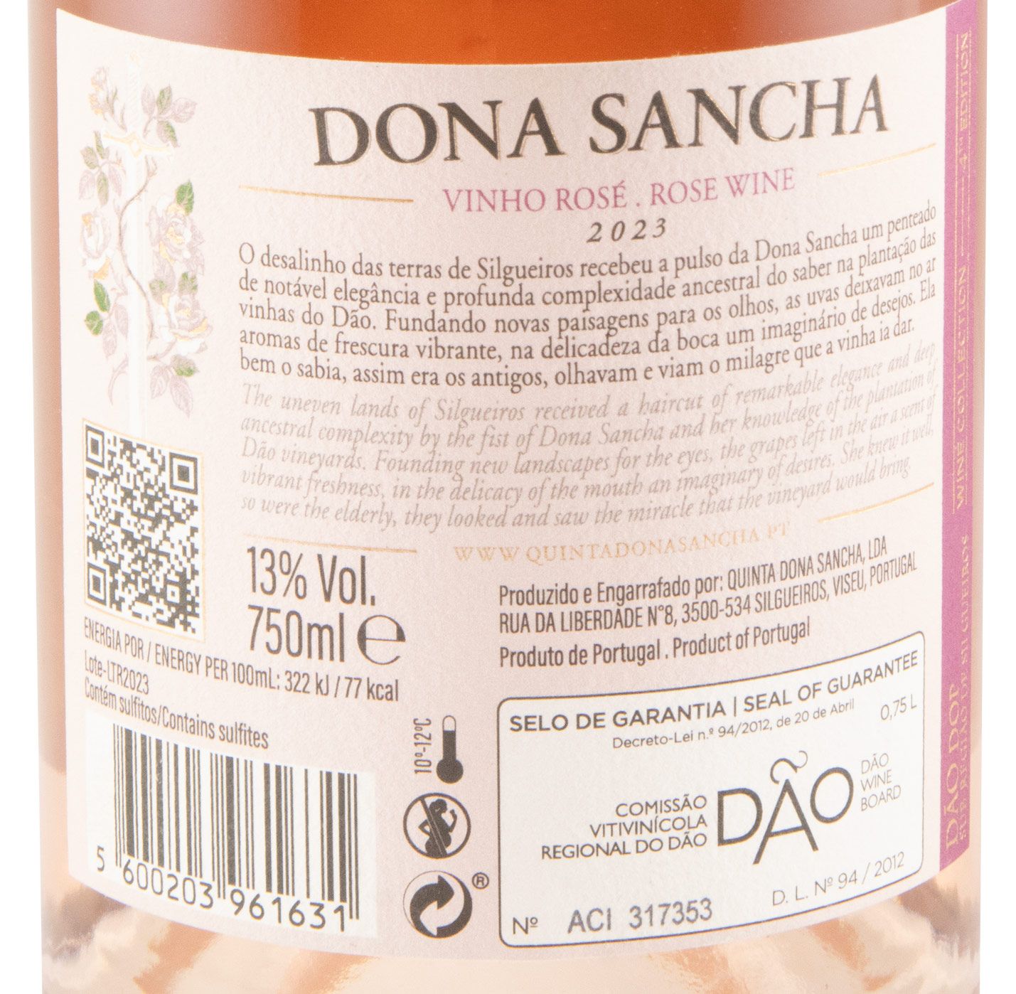 2023 Dona Sancha rosé