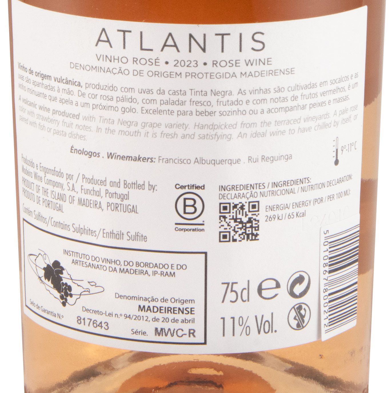 2023 Atlantis Tinta Negra rosé