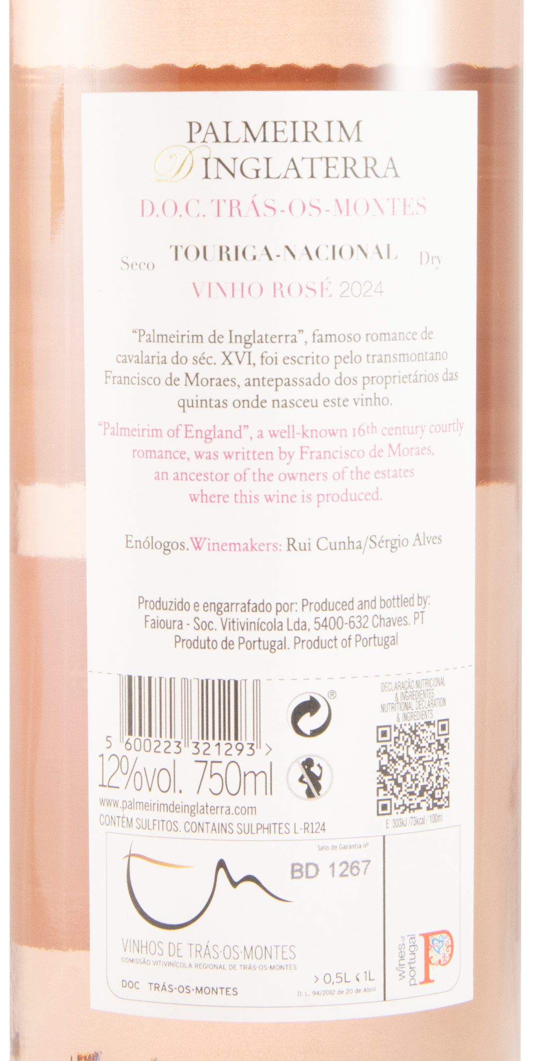 2024 Palmeirim d'Inglaterra rosé