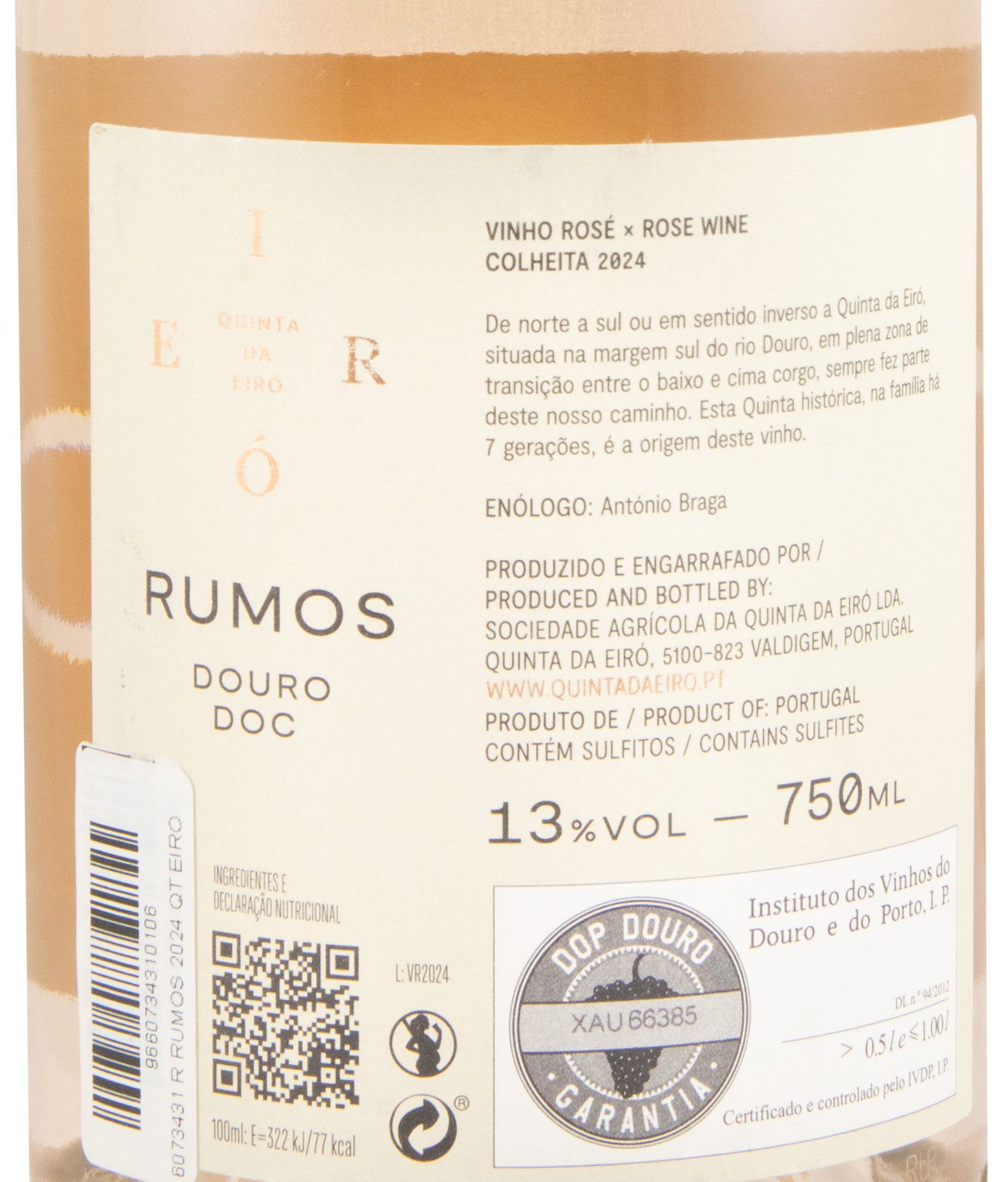 2024 Quinta da Eiró Rumos Colheita rosé