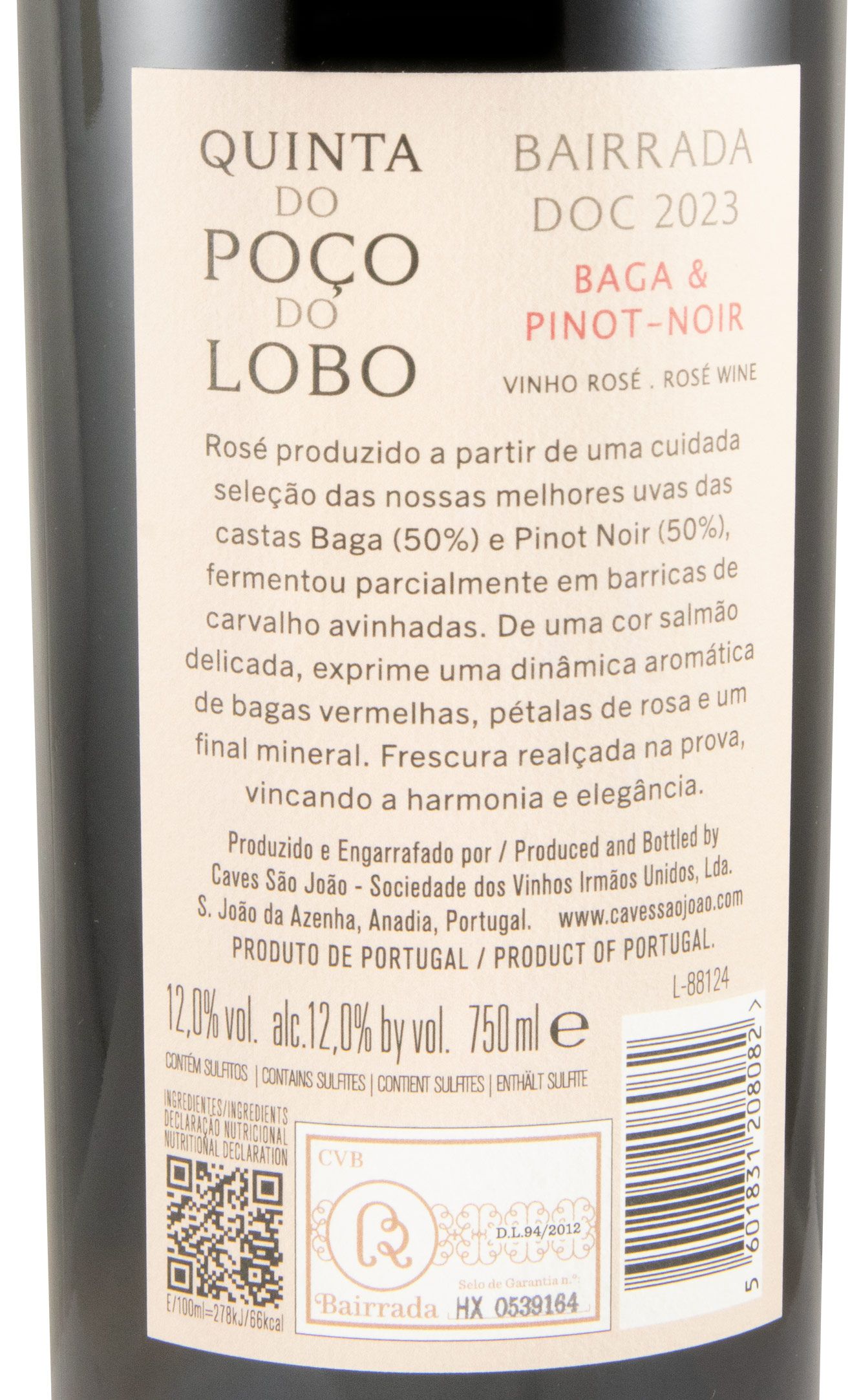 2023 Quinta do Poço do Lobo Reserva rosé