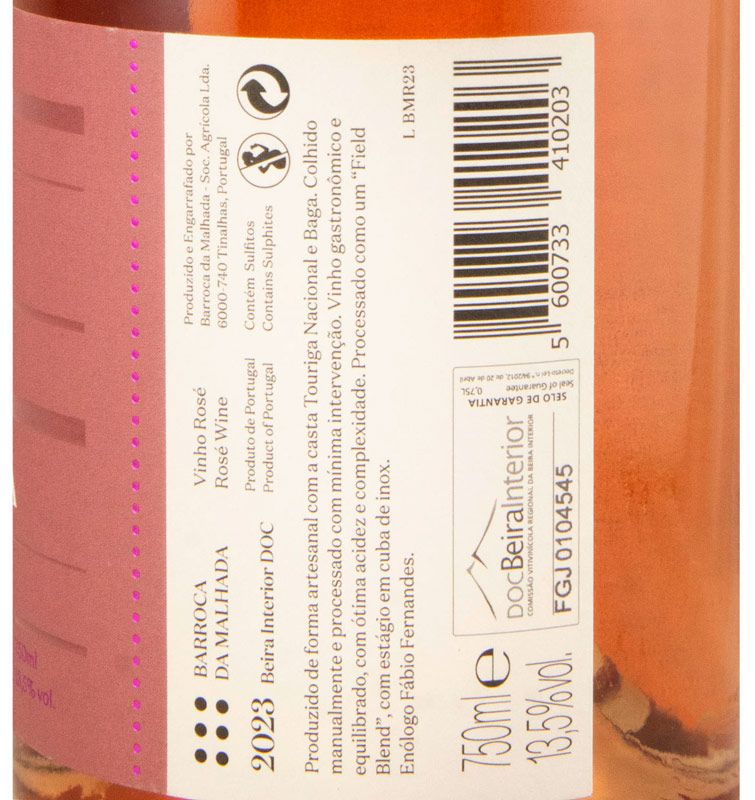 2023 Barroca da Malhada rosé