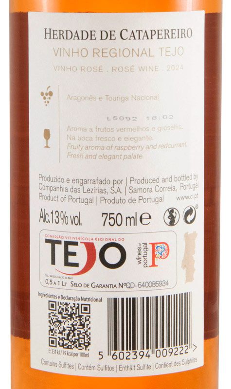 2024 Herdade de Catapereiro rosé