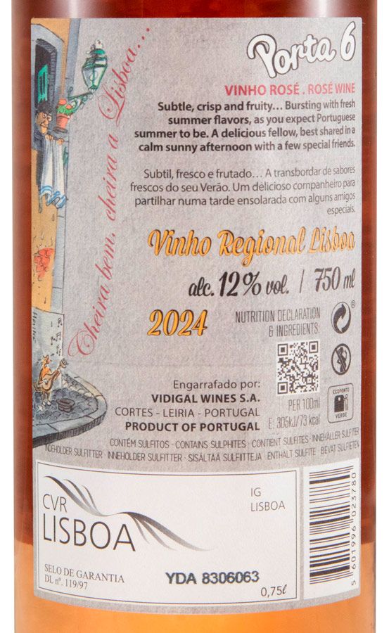 2024 Porta 6 rosé